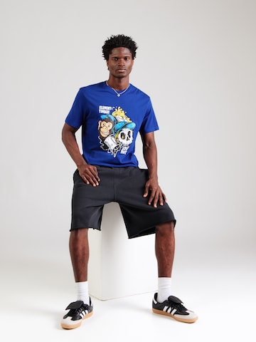 T-Shirt 'FLOW' ELEMENT en bleu