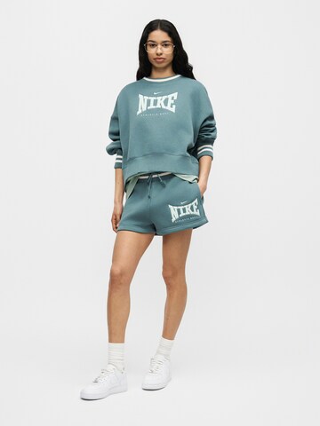 Bluză de molton 'PHX FLC' de la Nike Sportswear pe verde