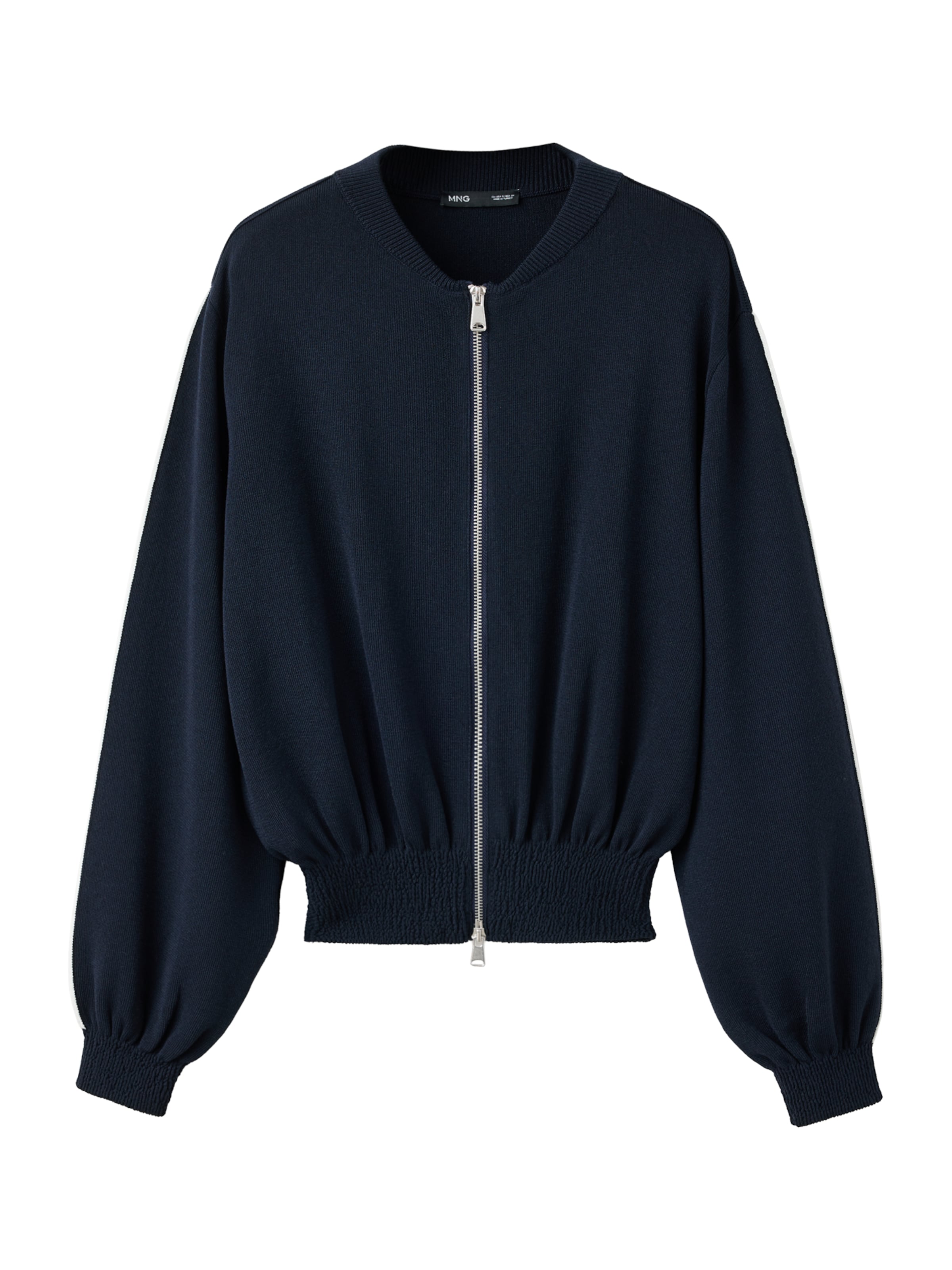MANGO Strickjacke 'MONTE' in S in navy, Produktansicht