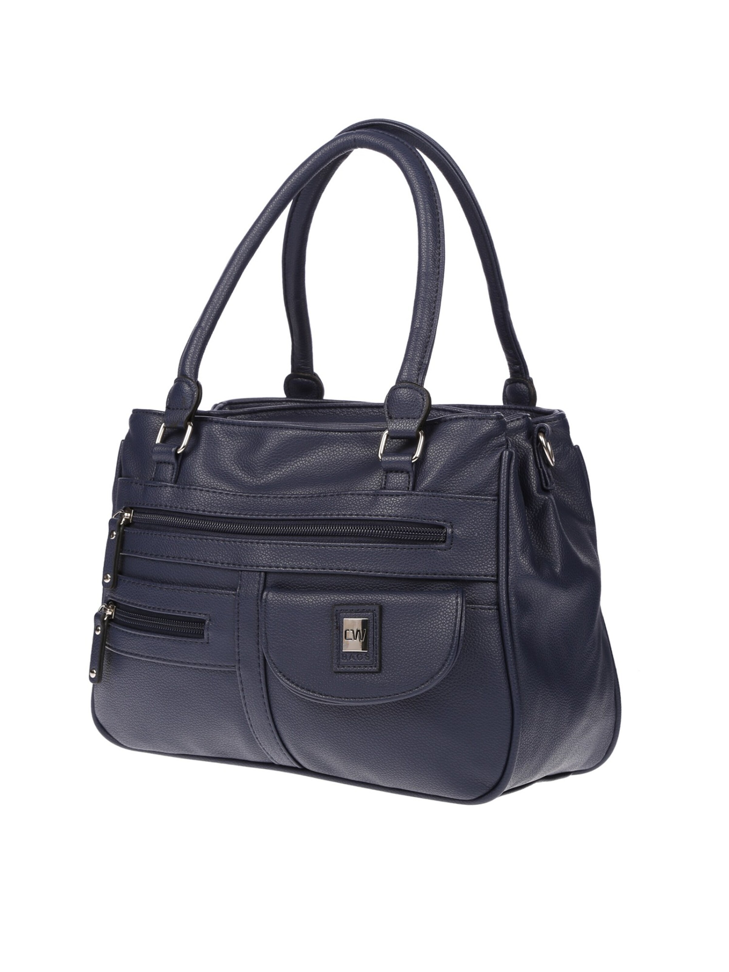 Christian Wippermann Handtasche 'Große Damen Tasche Umhängetasche Schultertasche'‌‌‌‌‌‌‌‌‌‌ in Blau