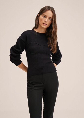 MANGO Pullover 'Gabi' in Schwarz: predná strana