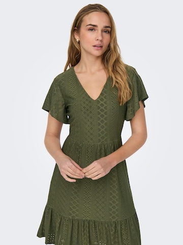 ONLY Kleit 'SANDRA', värv roheline