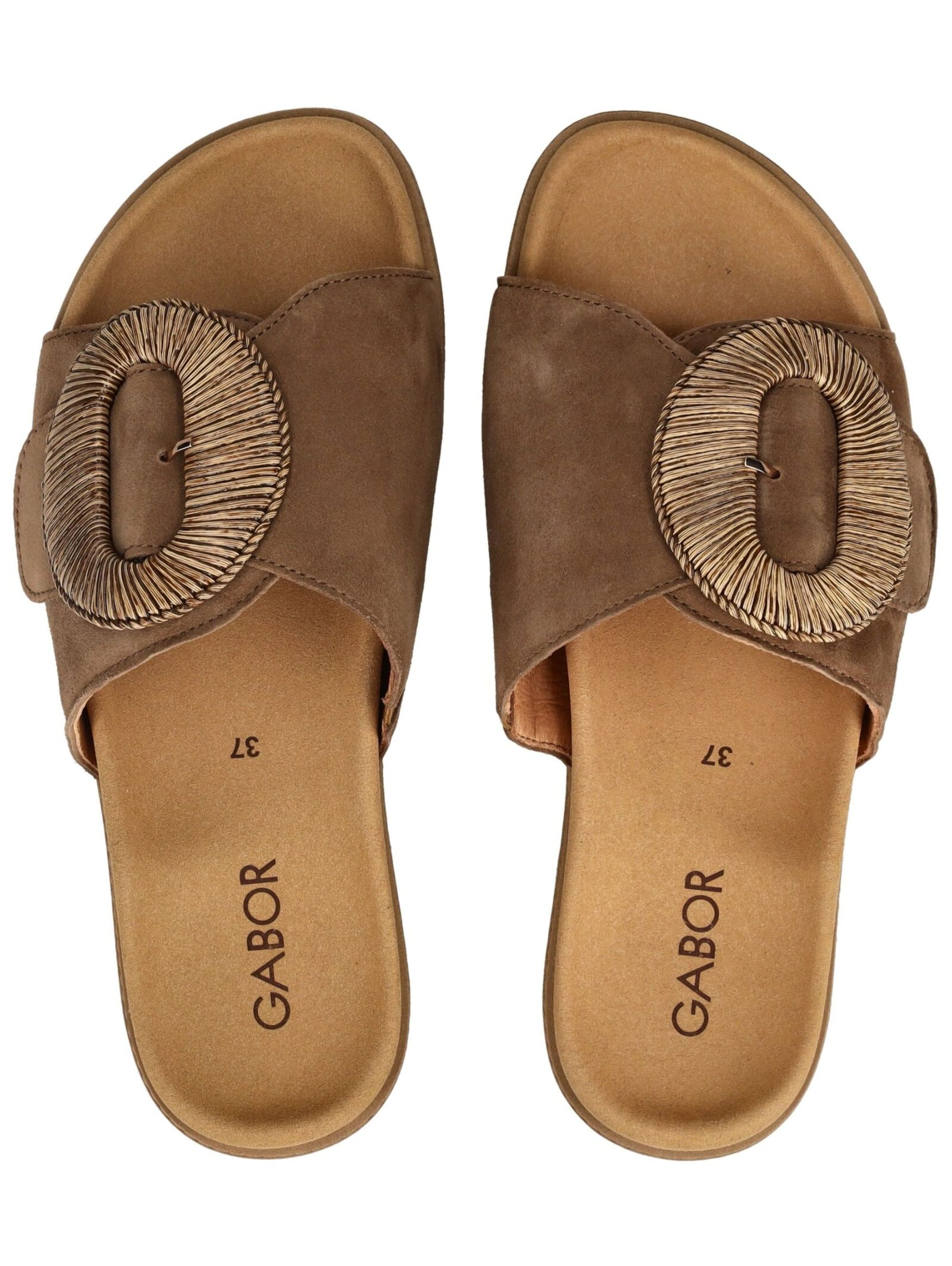 Zoccoletto di GABOR in marrone