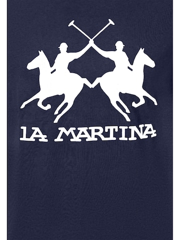 La Martina T-Shirt in Blau
