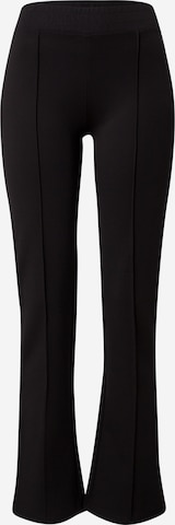 PIECES Flared Pants 'Klara' in Black: front