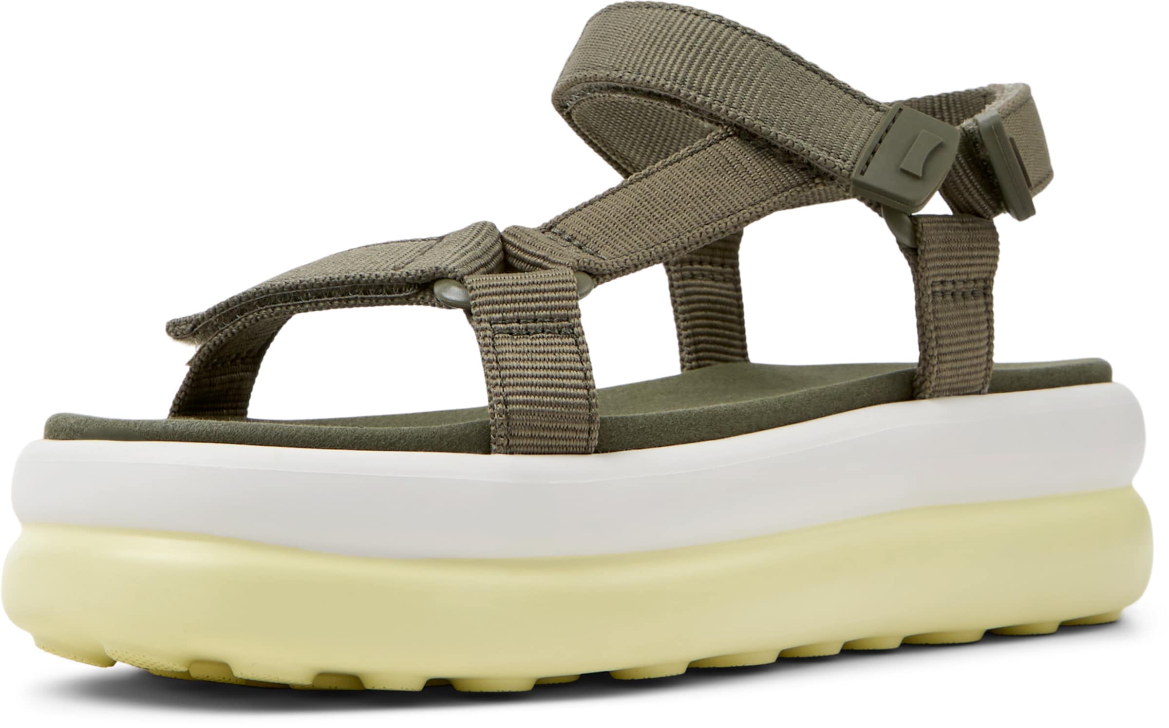 Sandales 'Pelotas Flota Up' CAMPER en vert : devant