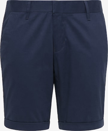 Coupe slim Pantalon chino DreiMaster Maritim en bleu : devant