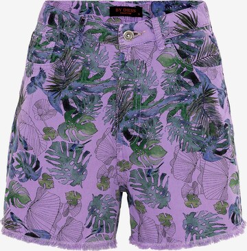 Regular Pantalon By Diess Collection en violet : devant
