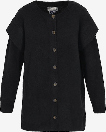 DreiMaster Vintage Oversize dzseki - fekete: elől