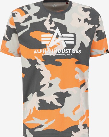 ALPHA INDUSTRIES Shirt in Mischfarben: predná strana