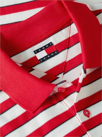 Tommy Jeans Poloshirt in Rot