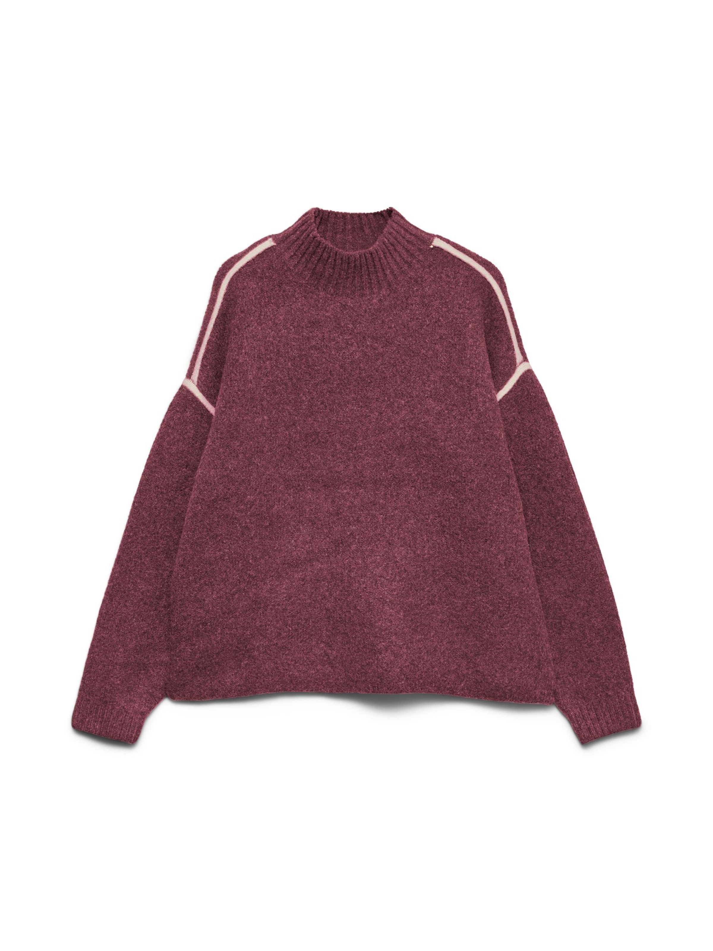 Pull-over 'VMBoom' VERO MODA en rouge : devant