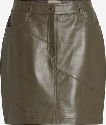 VILA Skirt in Brown: front