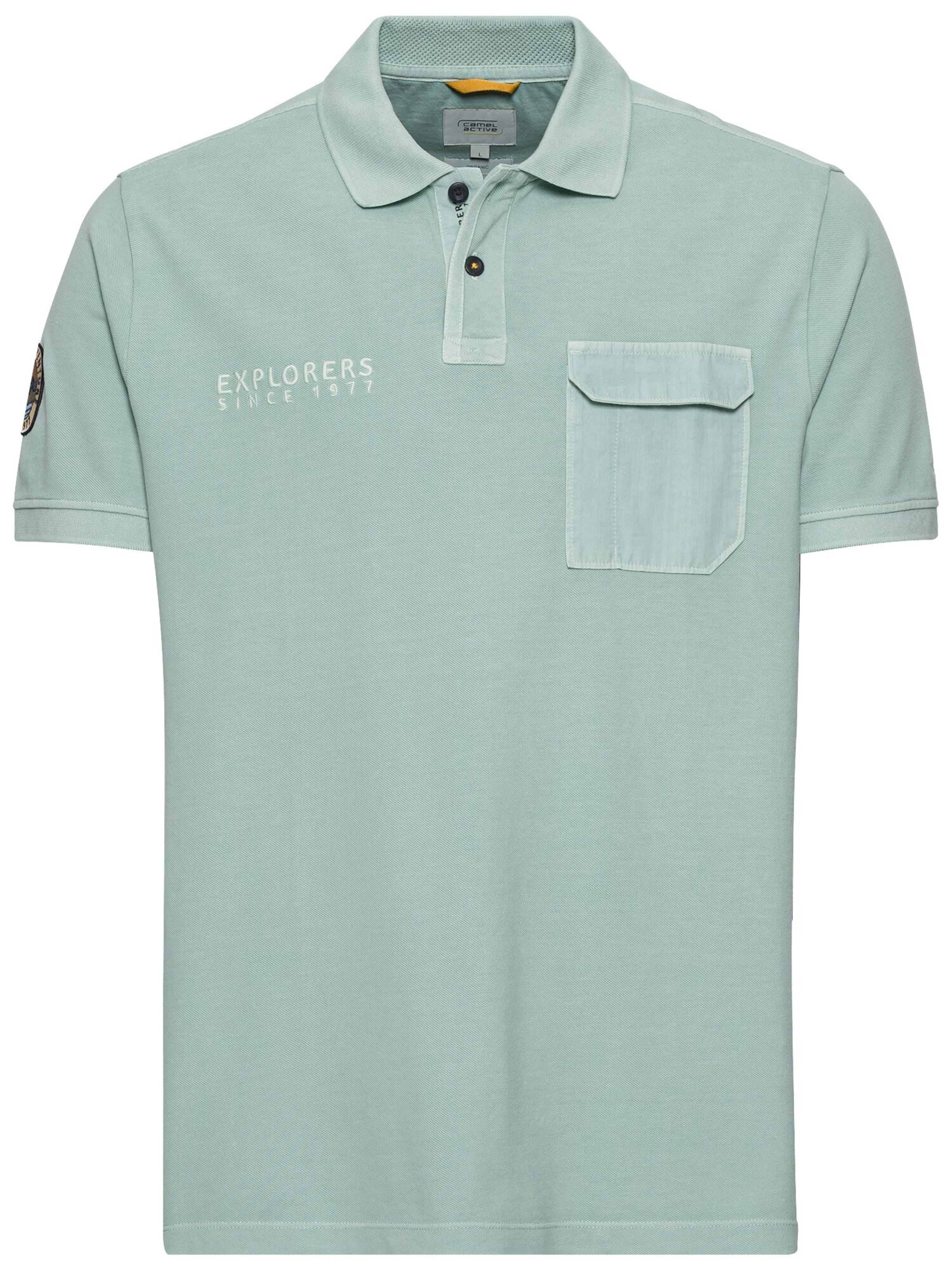 CAMEL ACTIVE Shirt in Green: front