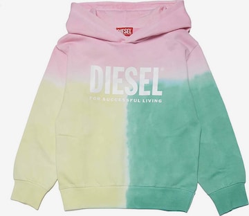 DIESEL Sweatshirt 'Scorty Over Felpa' in Gemengde kleuren: voorkant