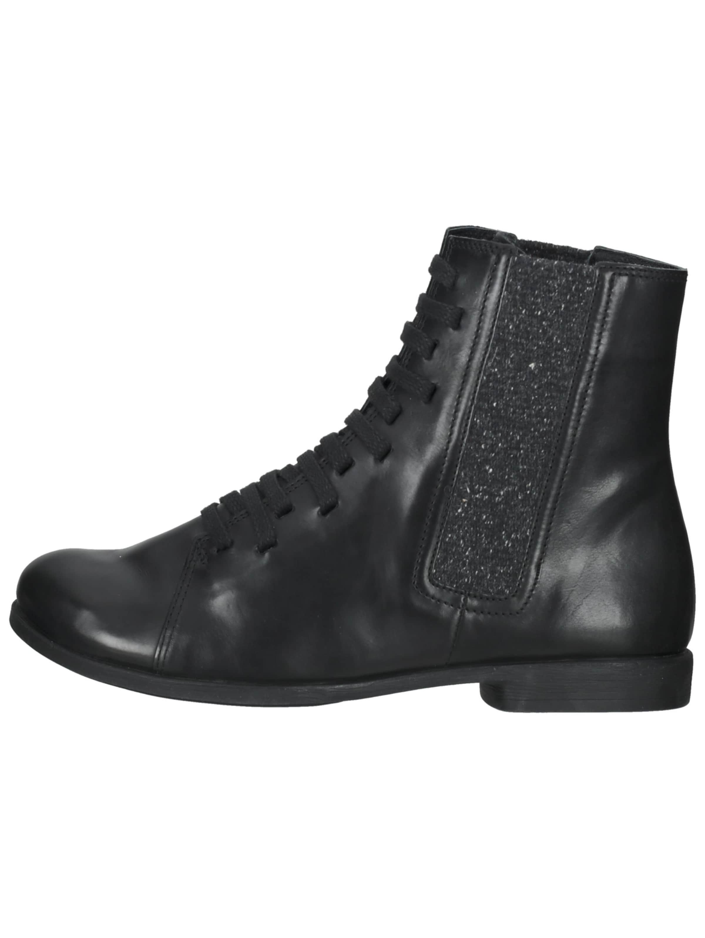 THINK! Lace-up bootie in Black
