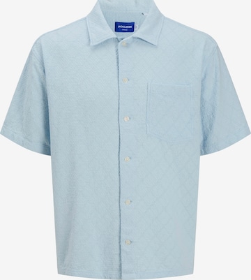 JACK & JONES Рубашка в Синий: спереди