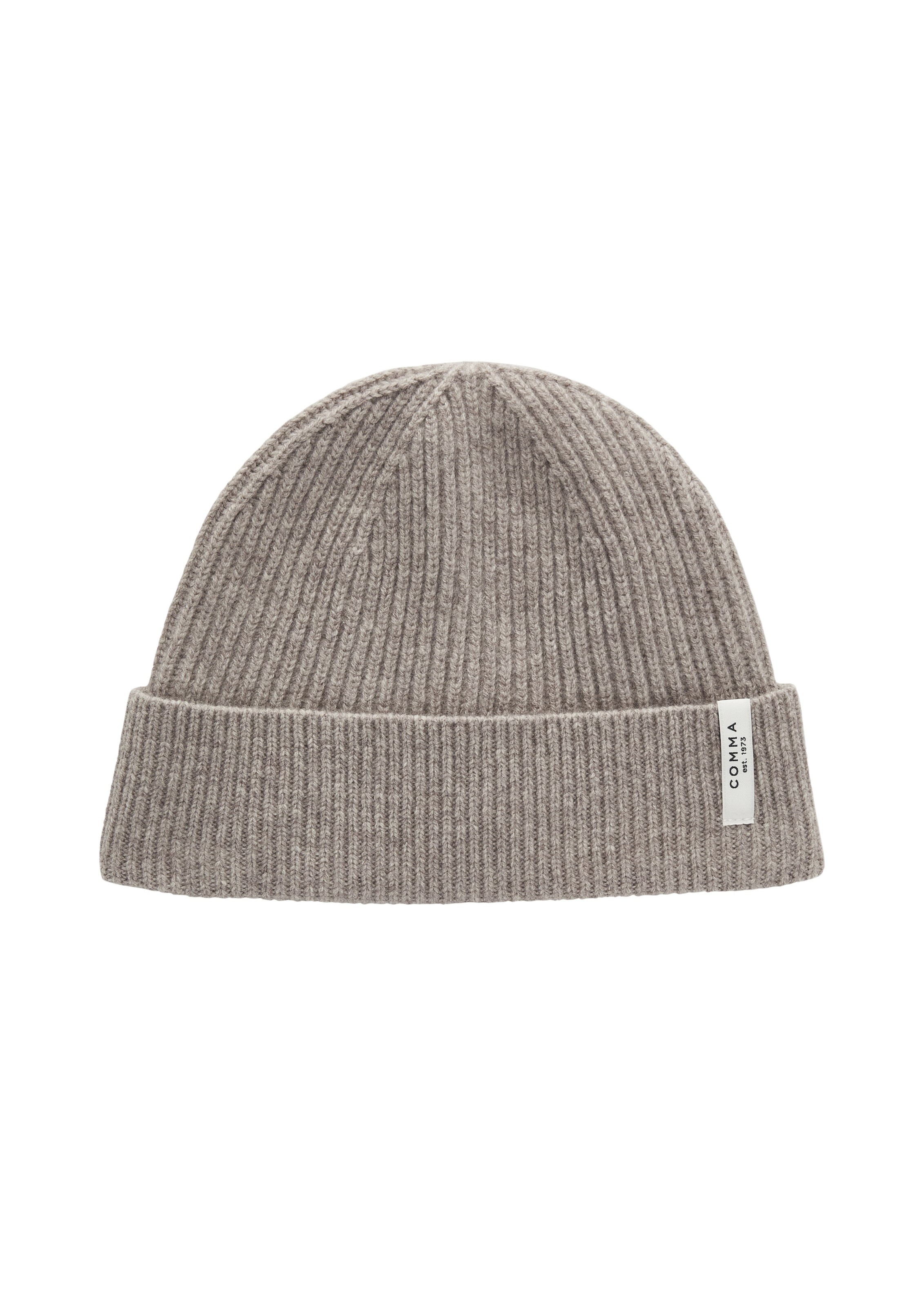 COMMA Beanie in Beige: front