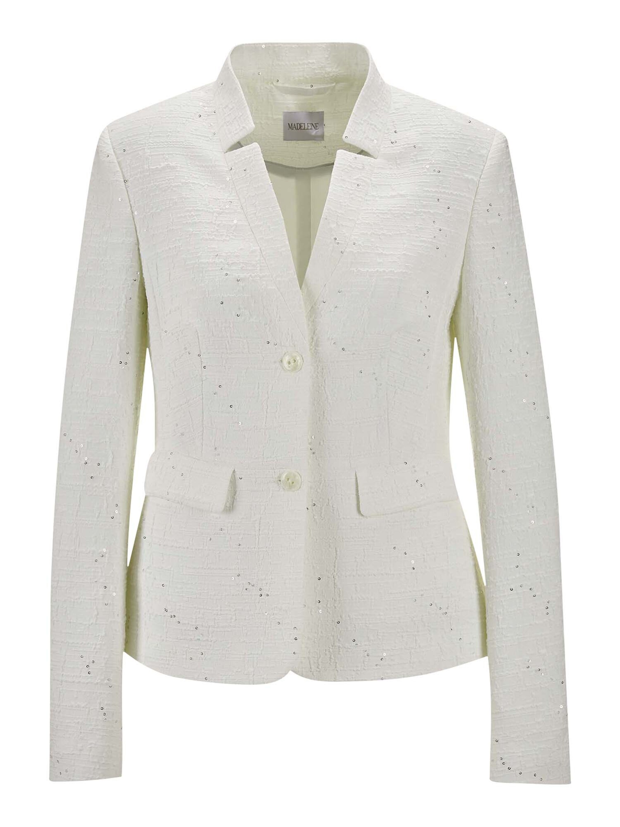 MADELEINE Blazer in weiß, Produktansicht