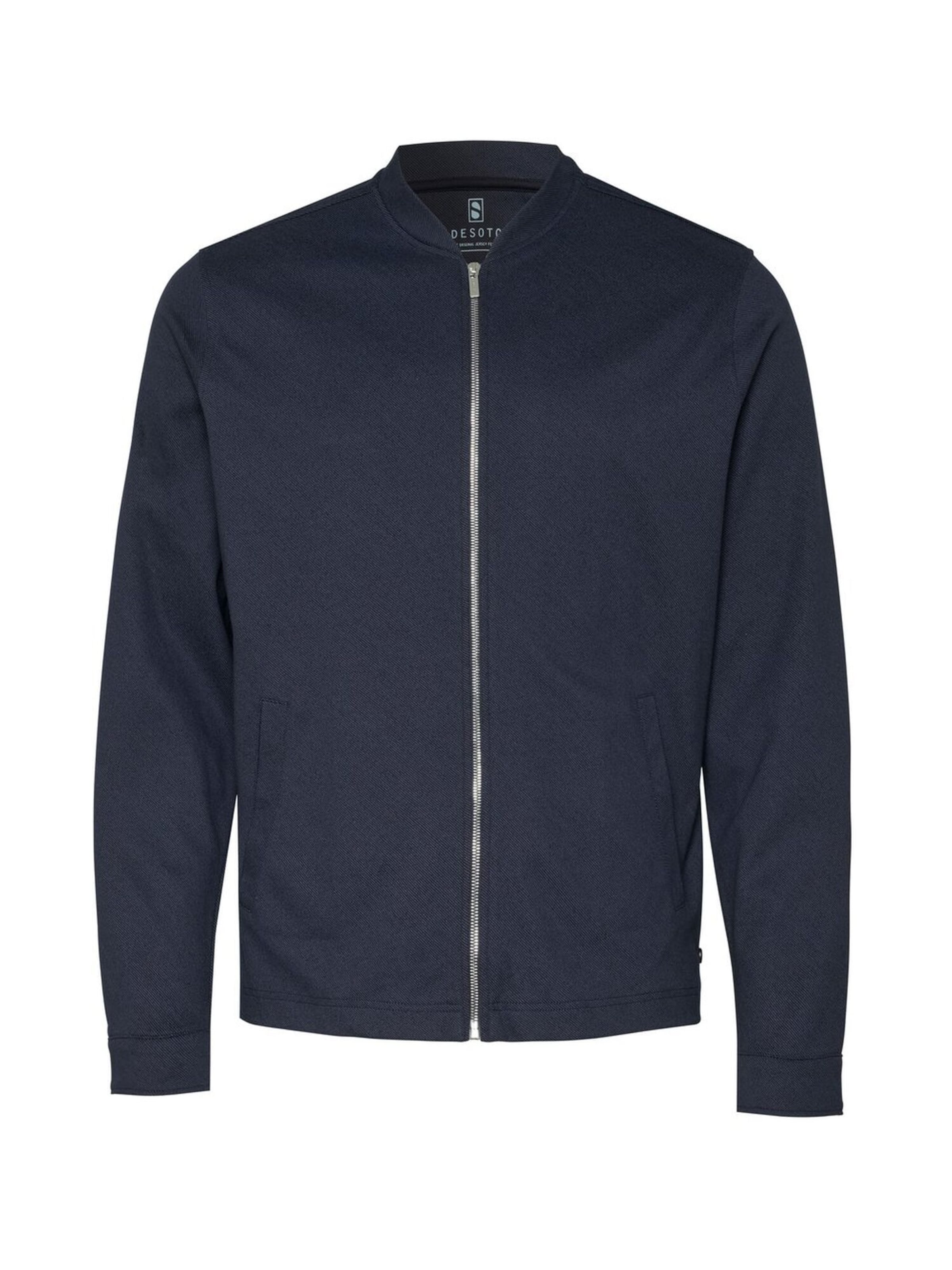 DESOTO Tussenjas in Blauw: voorkant