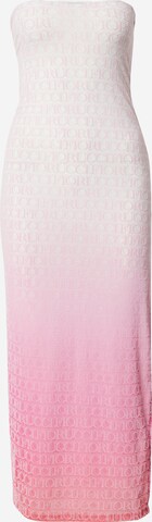 Robe Fiorucci en rose : devant