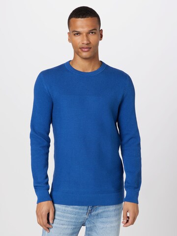 TOM TAILOR Sweater in Blue: front