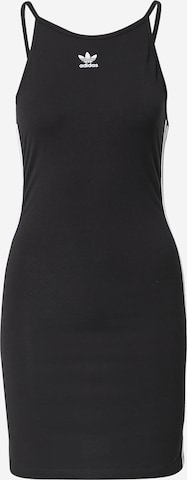 ADIDAS ORIGINALS - Vestido de verano en negro: frente