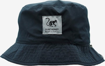 Chapeaux Surf Monkey en bleu : devant