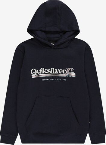 QUIKSILVER Sweatshirt i blå: forside