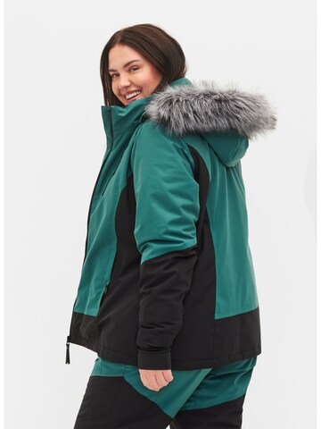 Veste de sport Zizzi en vert