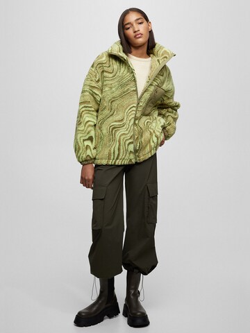 Pull&Bear Between-Season Jacket in Green