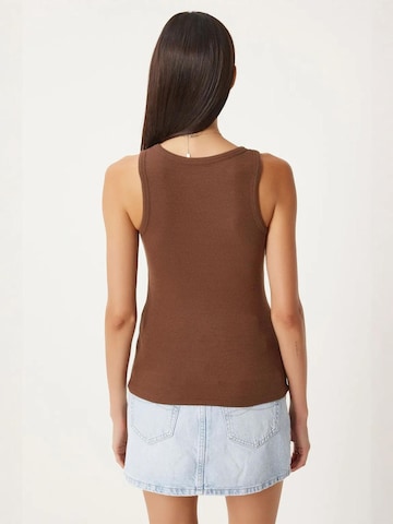 Haut 'Tanktops & Camis' Happiness İstanbul en marron