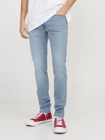 JACK & JONES Slim fit Jeans 'LIAM' in Blue: front