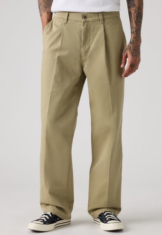 LEVI'S ® Loosefit Bandplooibroek in Bruin: voorkant