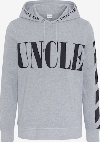 UNCLE SAM Sweatshirt in Grey: front