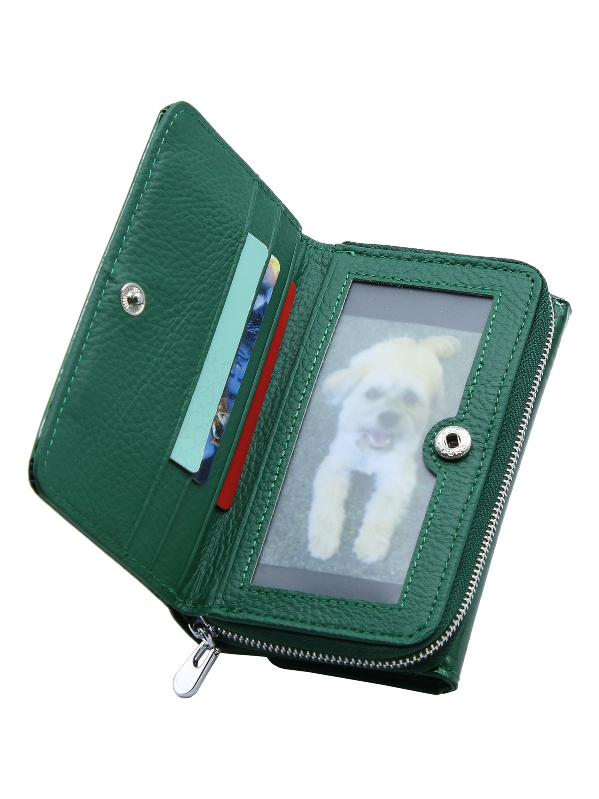 Jennifer Jones Wallet in Green