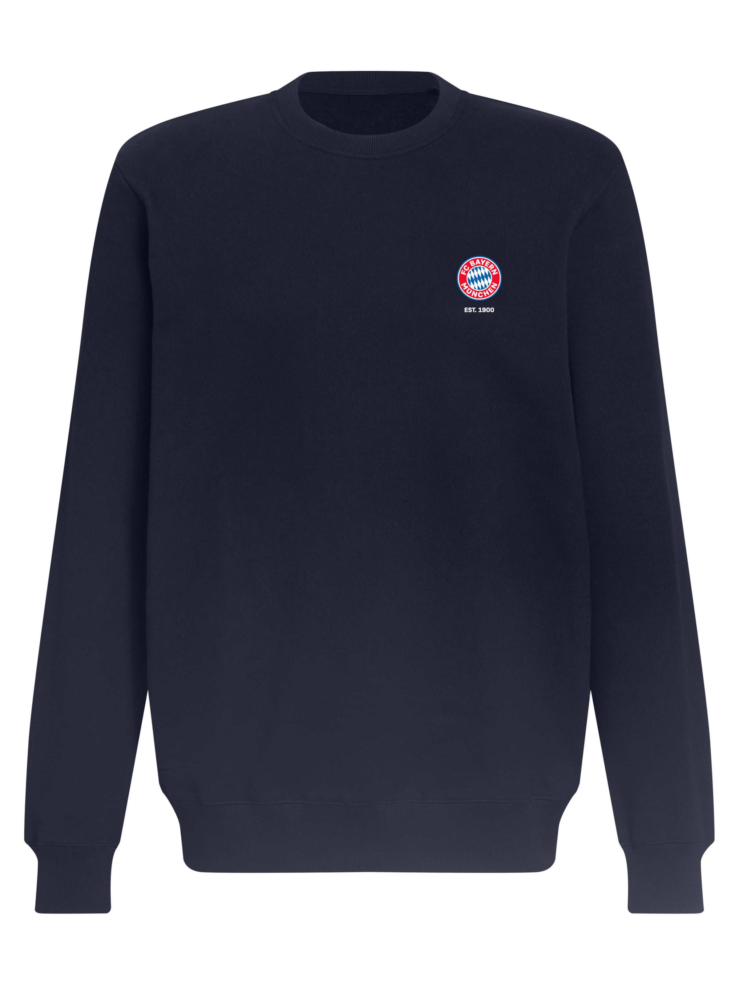 FC BAYERN MÜNCHEN Sweatshirt 'Essential' in Blau: Vorderseite