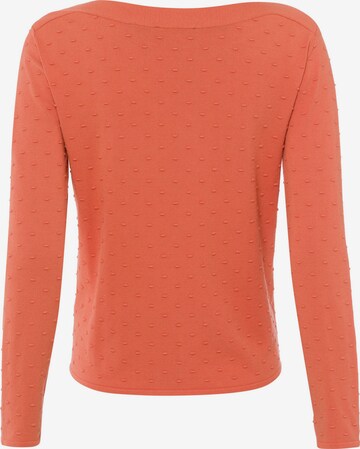 Pullover di zero in arancione