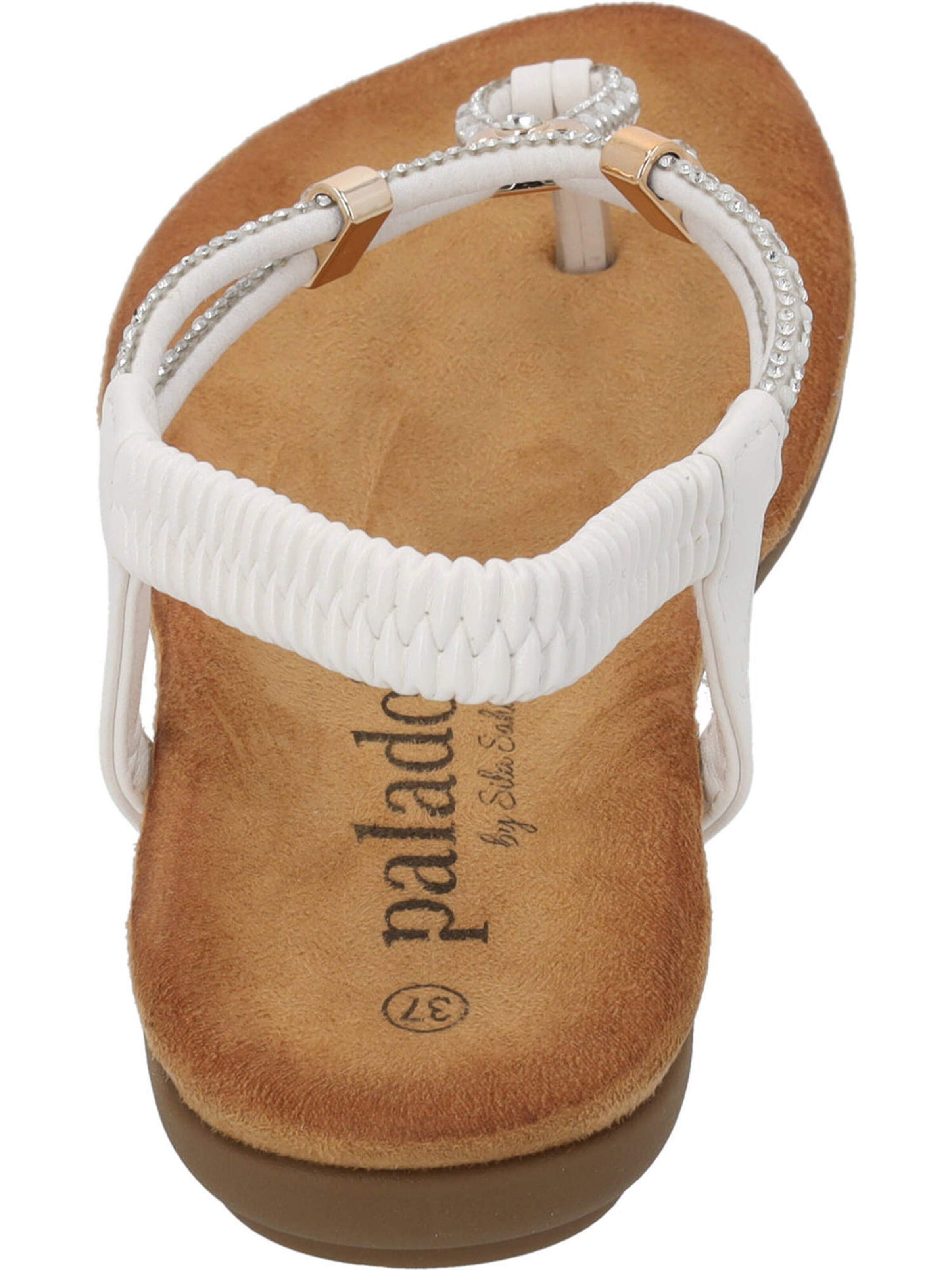 Palado by Sila Sahin T-bar sandals 'Ugnu' in White