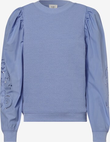 SECOND FEMALE Sweatshirt 'Martine' in Blue: front