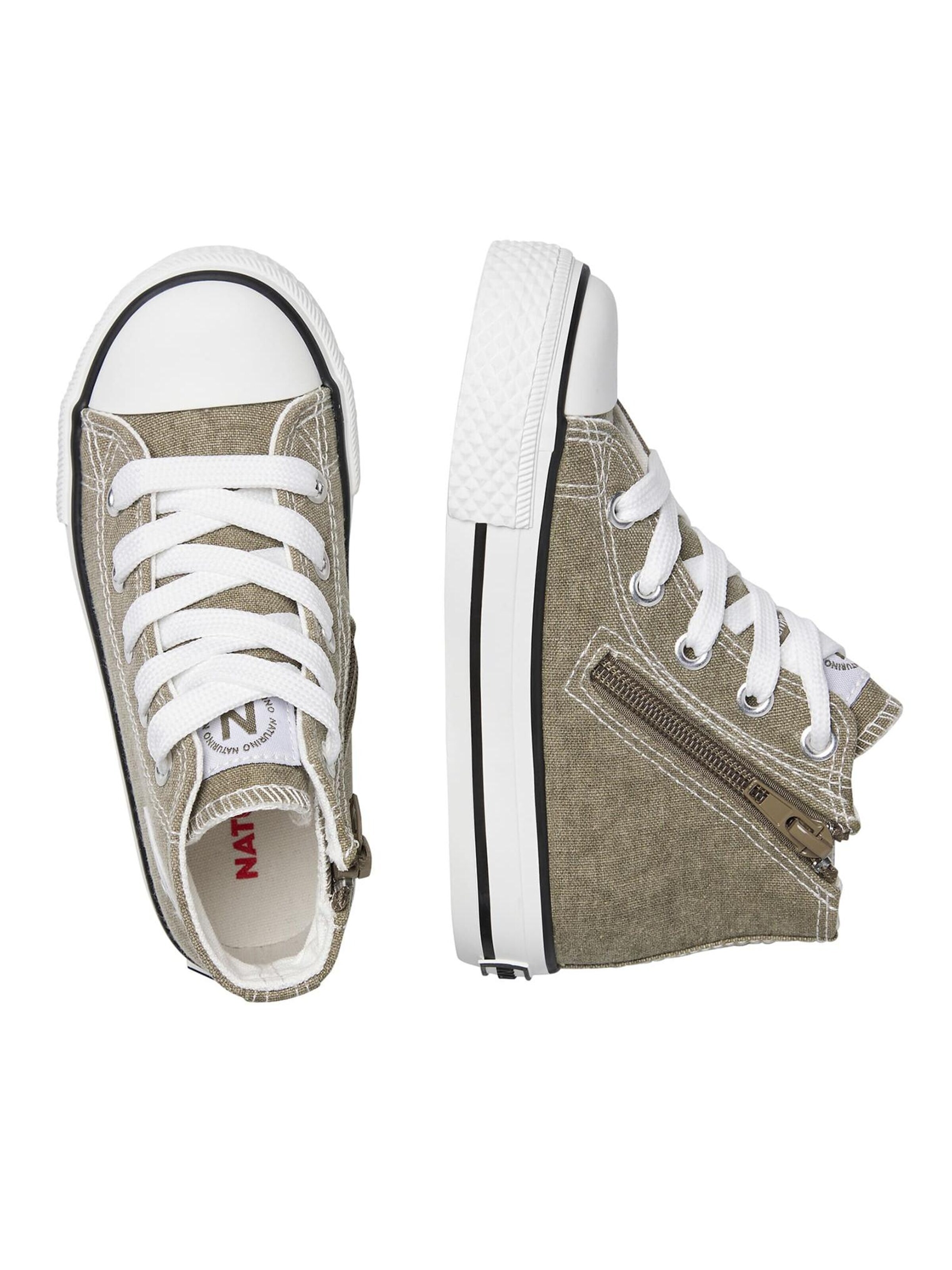 NATURINO Trainers 'YLFAS.' in Green