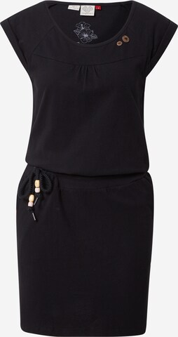 Ragwear - Vestido 'PENELOPE' en negro: frente