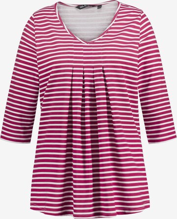 Ulla Popken Shirt in Roze: voorkant