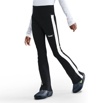 Nike Sportswear Flared Pants in Black: front