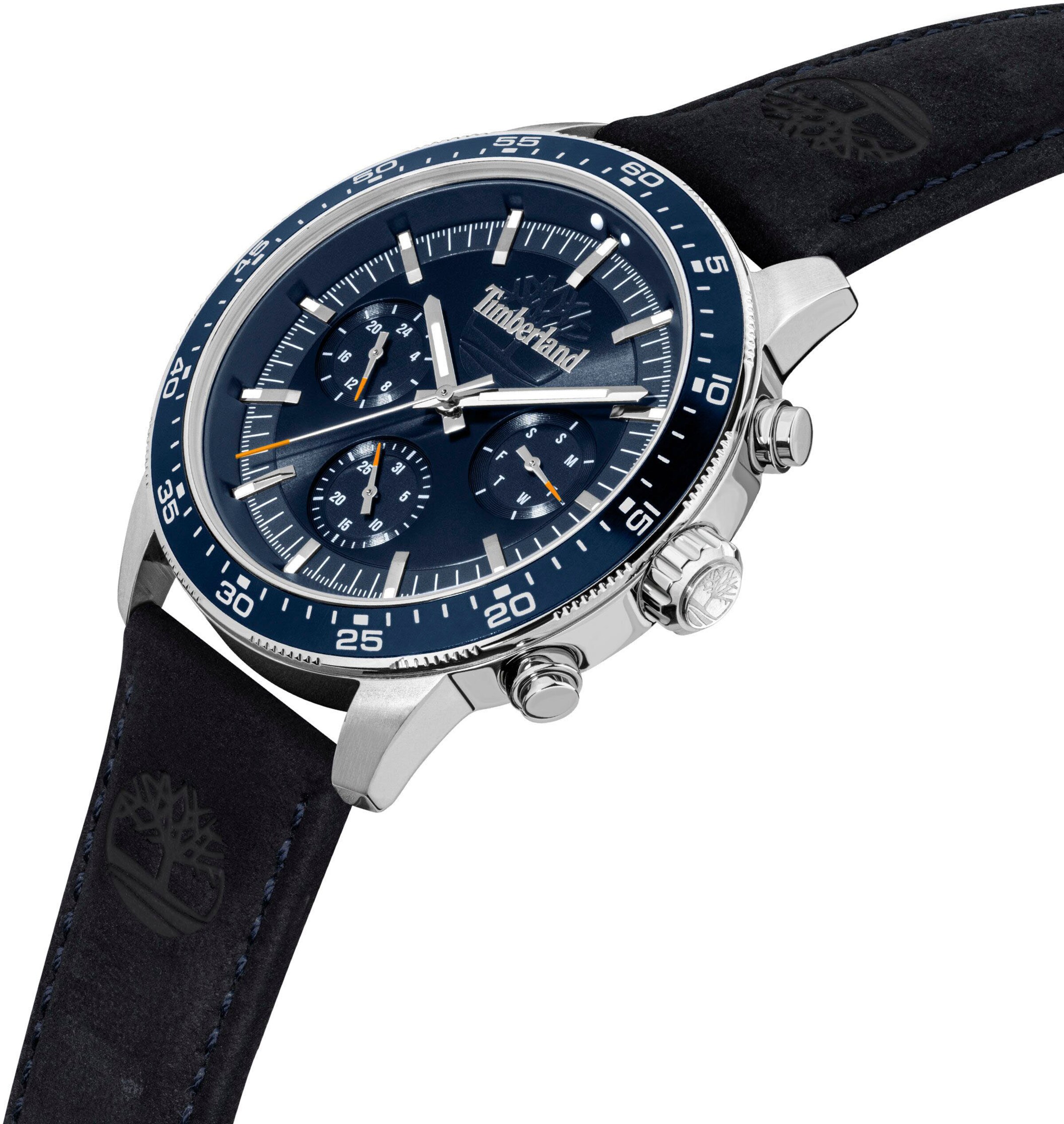 TIMBERLAND Analoog horloge 'Parkman' in Blauw