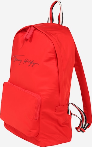 TOMMY HILFIGER Backpack in Red: front