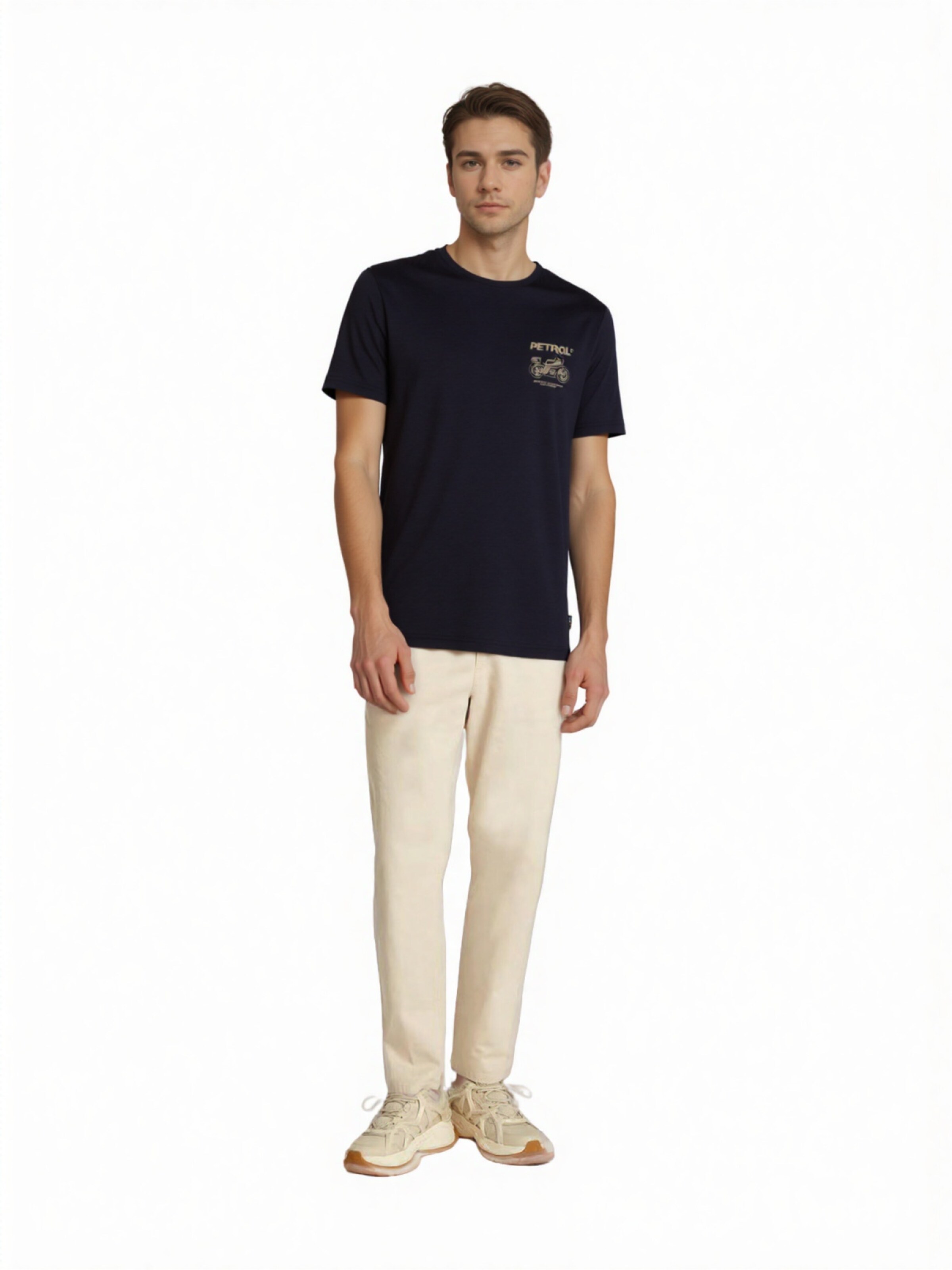 T-Shirt Petrol Industries en noir