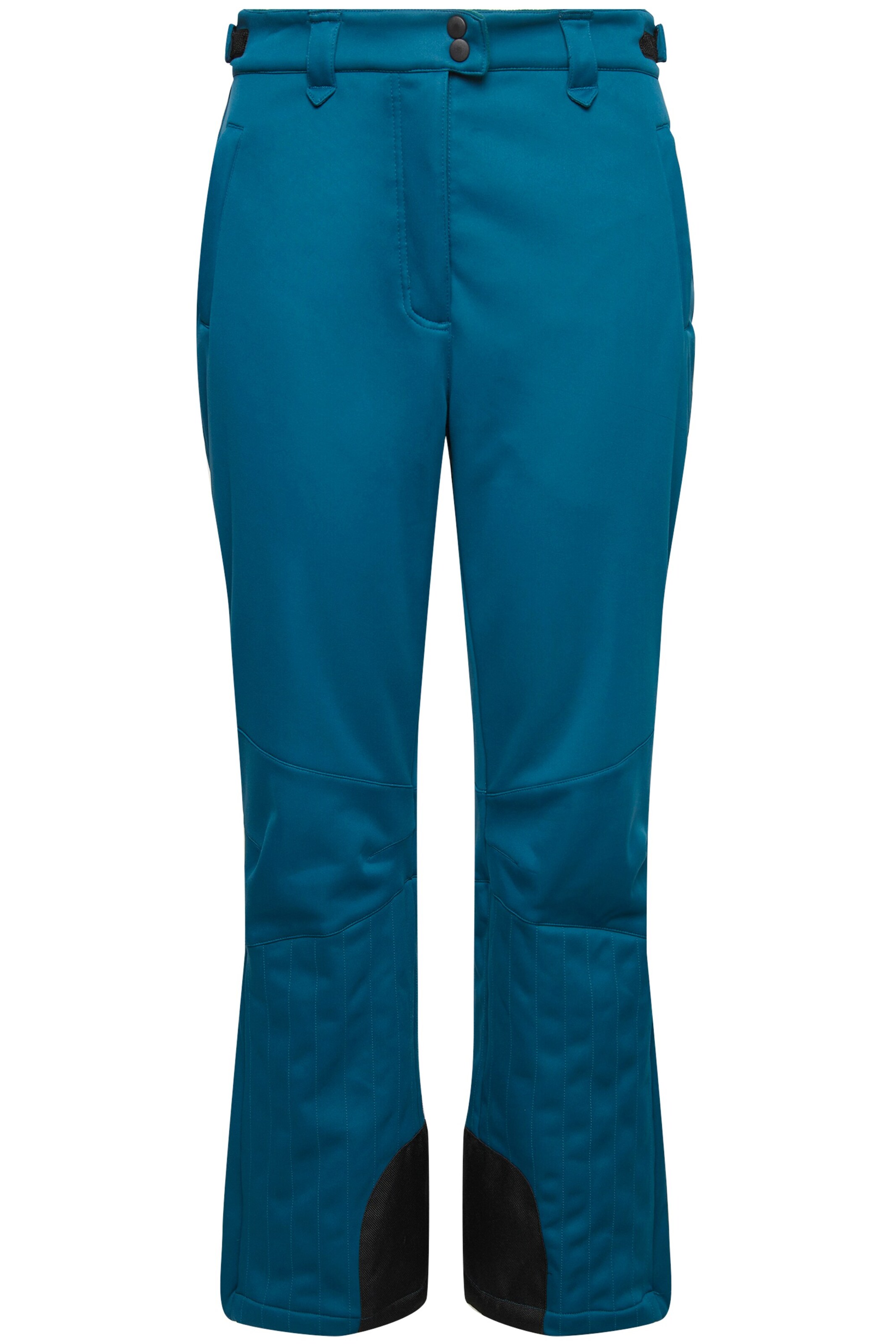 Ulla Popken Tapered Hose in Blau: Vorderseite