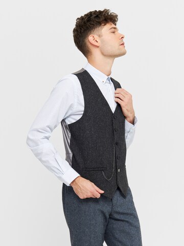 Shelby & Sons Suit Vest 'Sidcup' in Grey