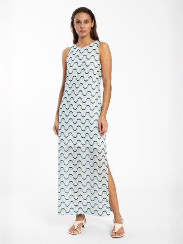 Ana Alcazar Jurk 'Dinea' in Blauw